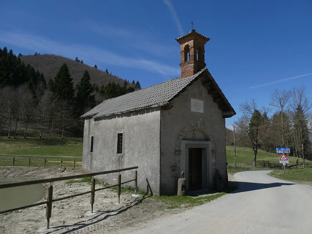 Praderadego (Borgo Valbelluna, Veneto, Italy), Saints Firmus and Rusticus church