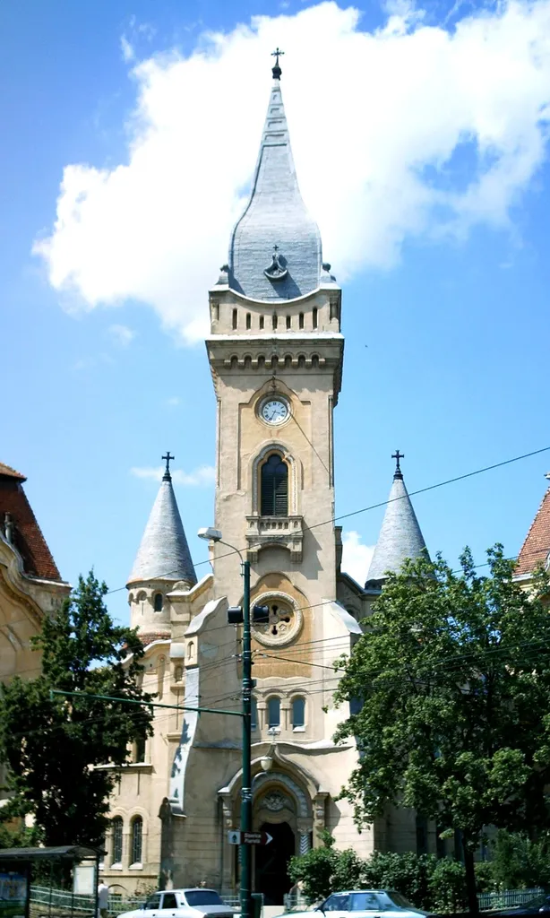 The Church of "Piarist High School" in Timisoara, Romania