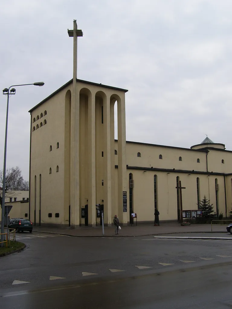 Fasada kścioła p.w. św. Antoniego w Pile