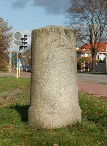 milestone at Gernröder Weg