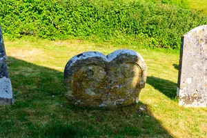Illegible Headstone Approximately 3 Metres East Of Chancel Of Church Of St Winifred