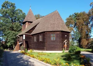 Sacred Heart and Saint Hedwig church in Komorzno