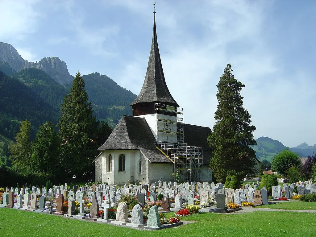 Eglise de Rougemont, vue extérieure