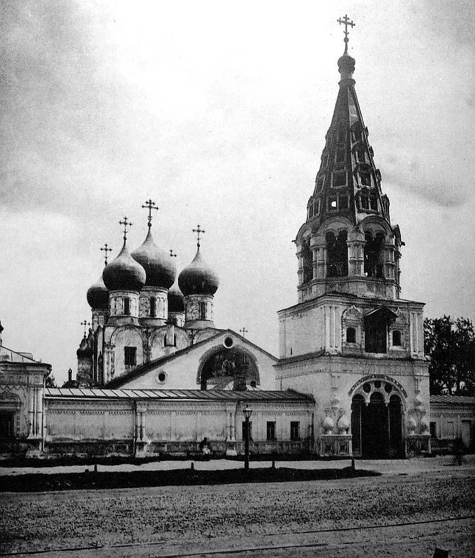 The church of Nativity of Theotokos in Butyrki, Moscow.