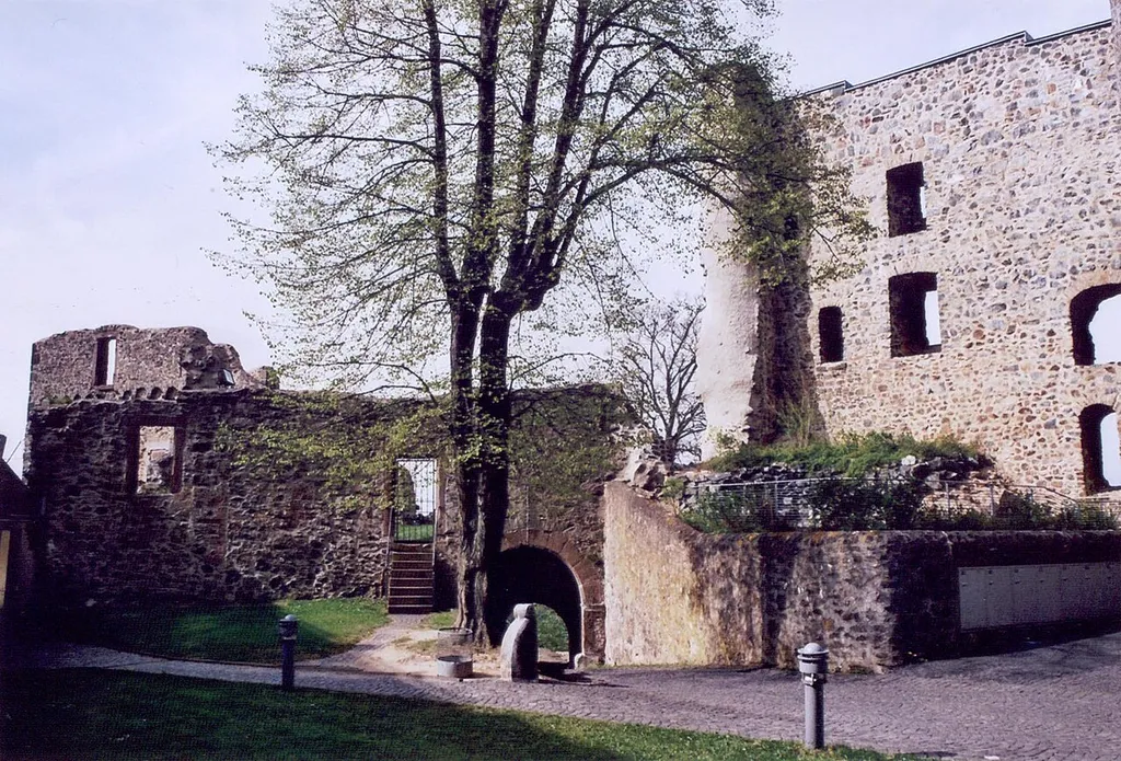 Burg Hohensolms, Ruine im Westteil der Kernburg