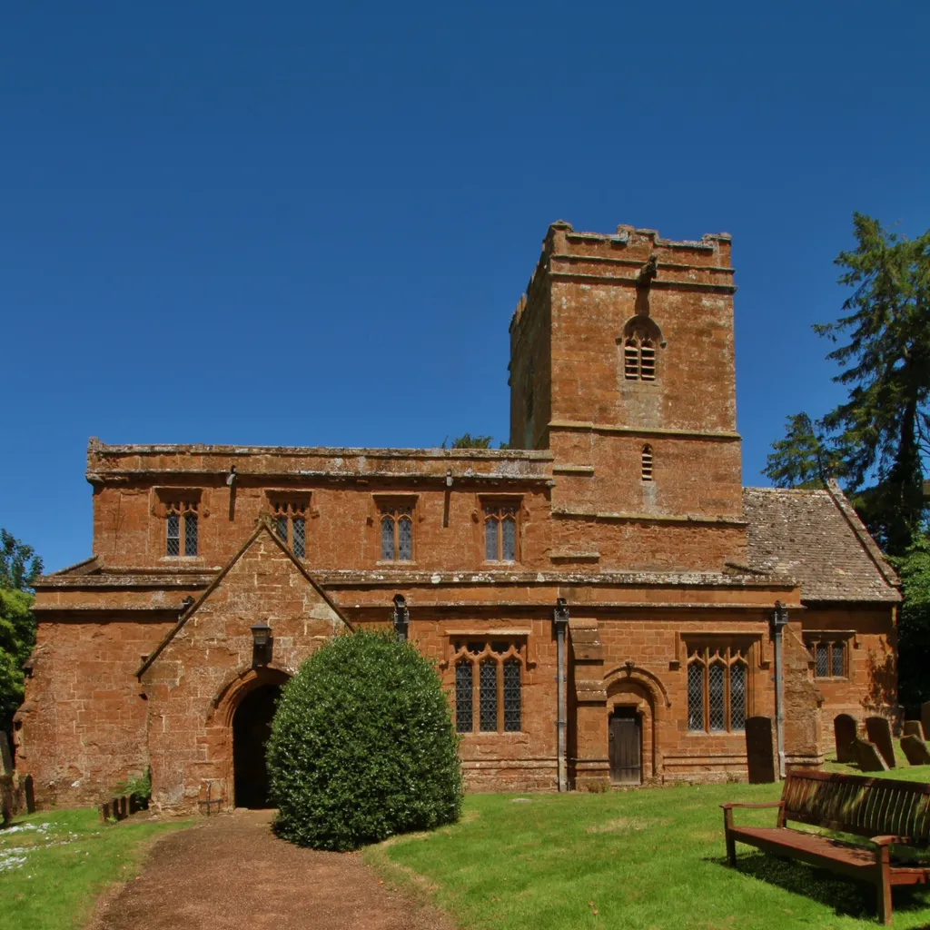 Parish church of St Michael and All Angels, Alkerton, Oxfordshire, seen from the south