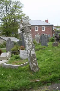 Cross at approximately 10 metres south of Church of St Credan