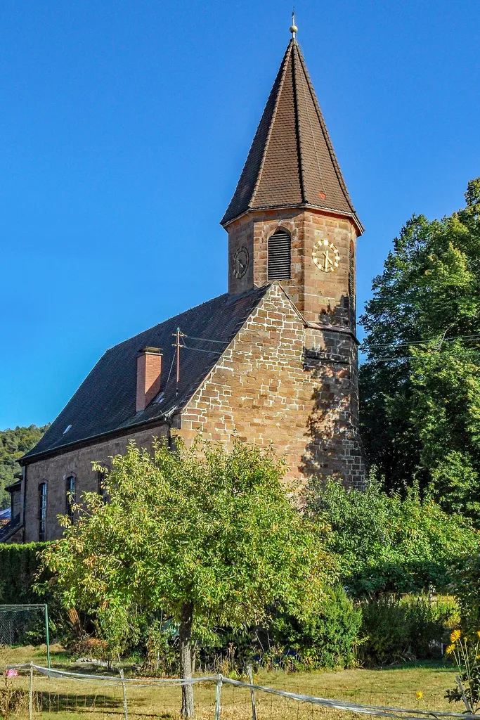 Simultaneum in Vogelbach, view from West