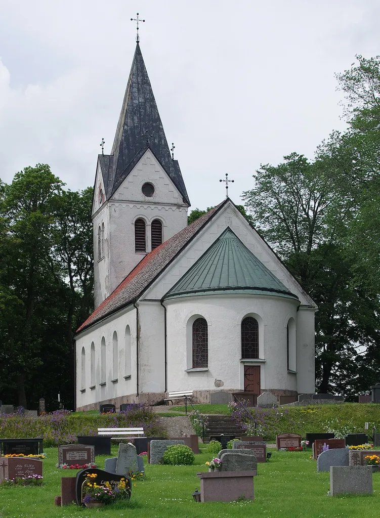 Kymbo church in Västergötland, Sweden.