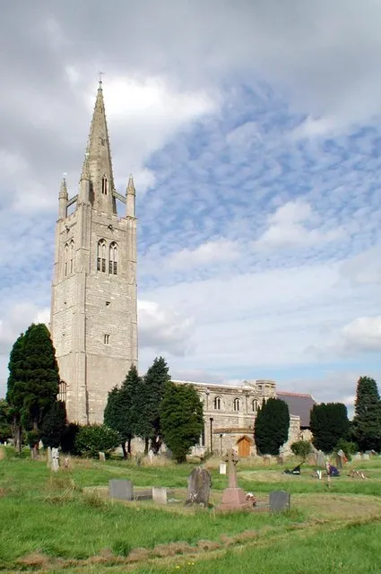 Church of England parish church of St James the Great, Hanslope, Buckinghamshire, seen from the southwest