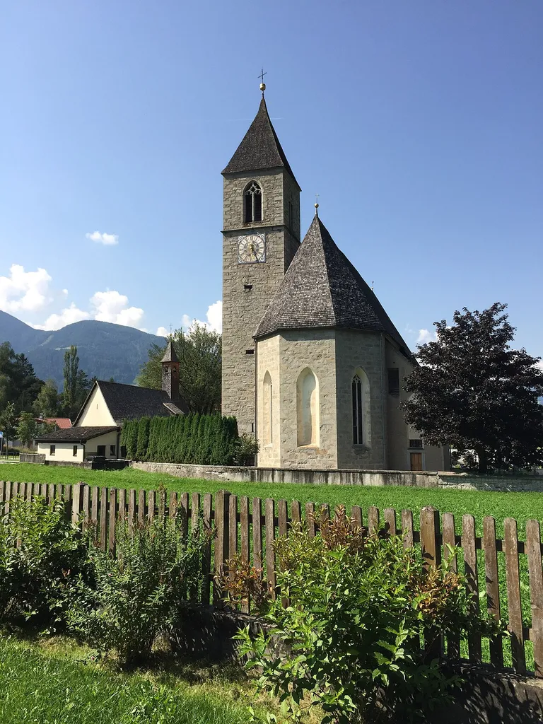 Pfarrkirche in Wiesen in der Gemeinde Pfitsch