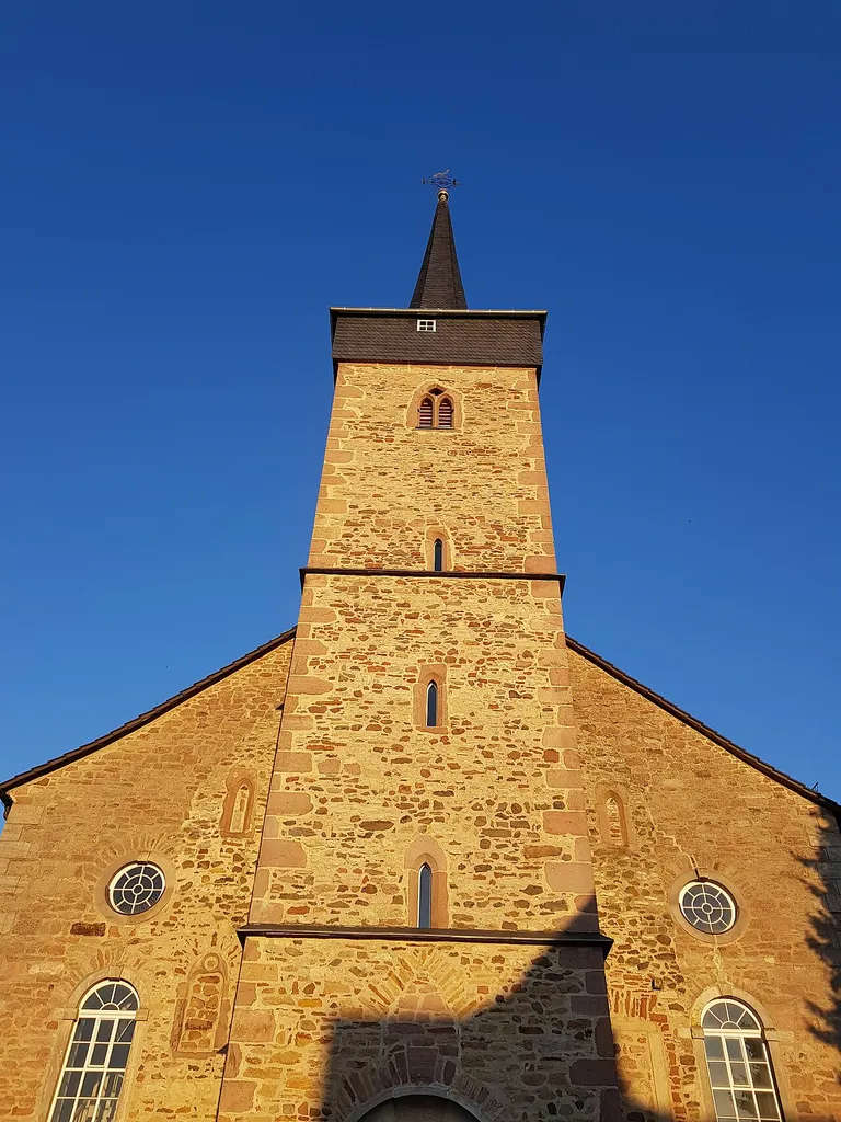 Aussenansicht der Stadtkirche St. Michael Schlüchtern