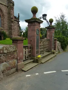 West gates to St Boniface's Churchyard