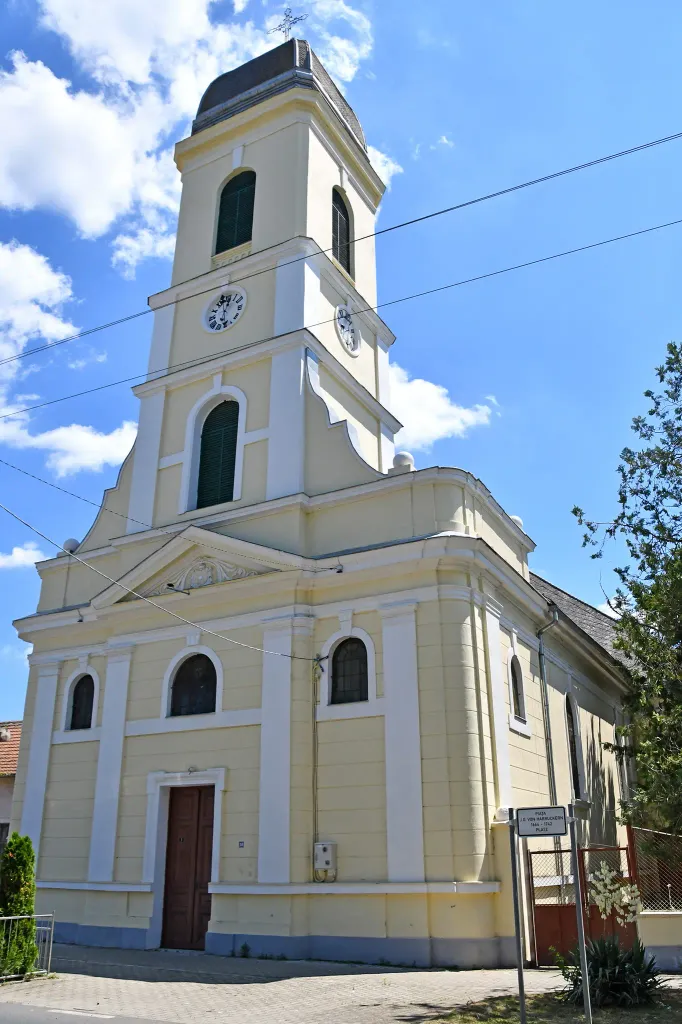 Roman Catholic church in Sânmartin, Arad, Romania