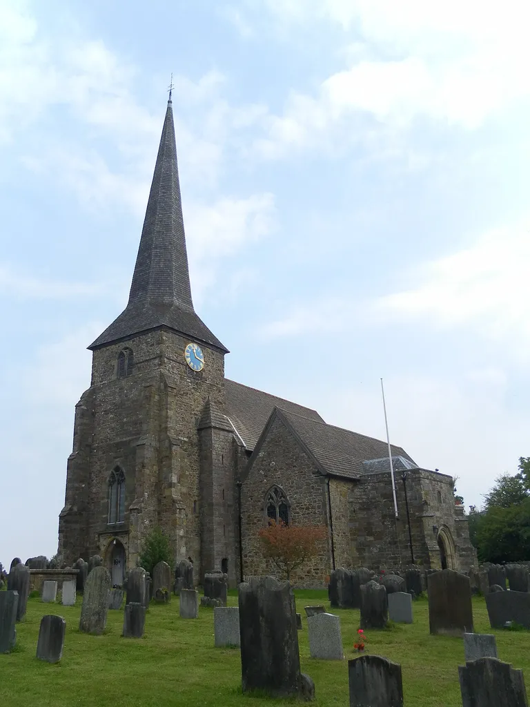 St Peter and St Paul's Church, Wadhurst, Wealden District, East Sussex, England. The ancient Anglican parish church of Wadhurst. Listed at Grade I by English Heritage (NHLE Code 1028097)