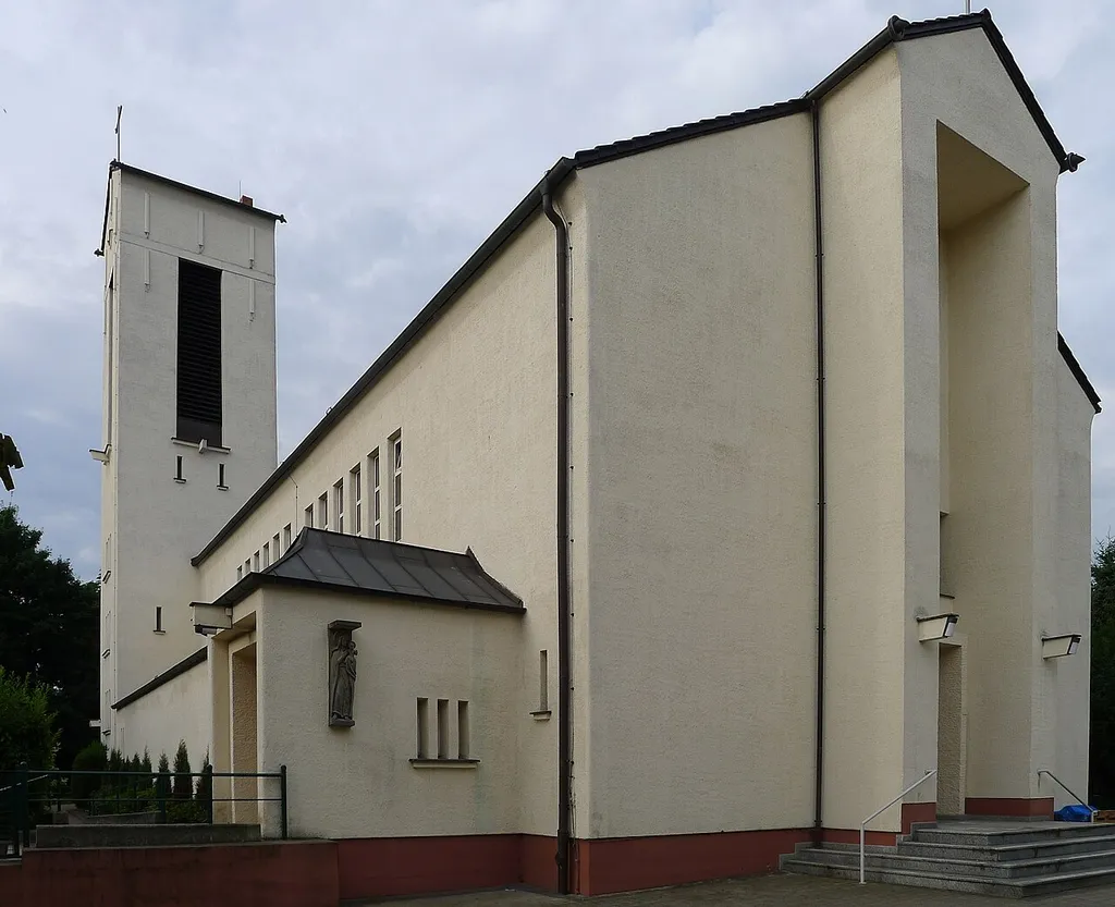 Blick auf die Kirche