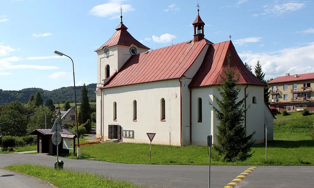 Church of Saint James in Poniklá, Czech Republic