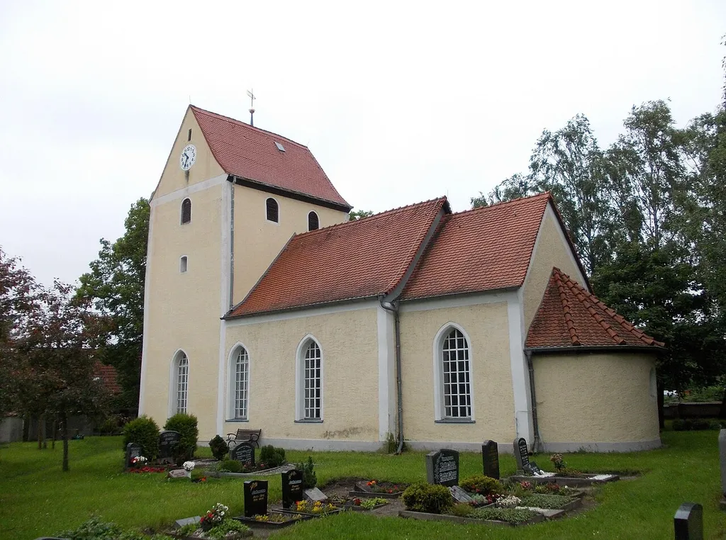 Martin Luther Church in Dewitz (Taucha, Nordsachsen district, Saxony)