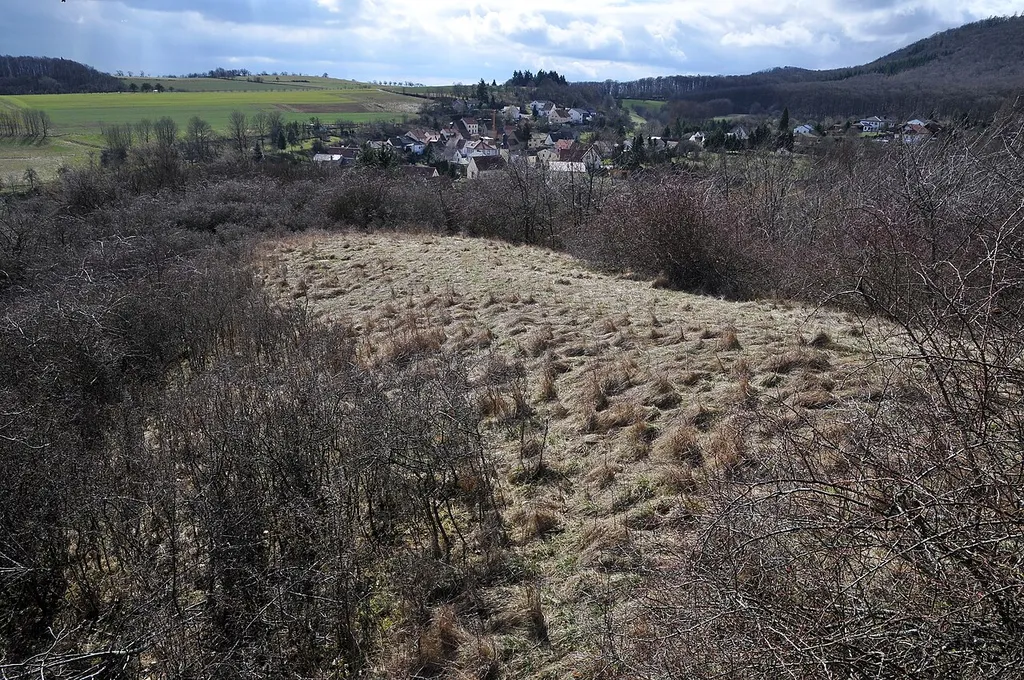 Place where castle "Kesselburg" once stood
