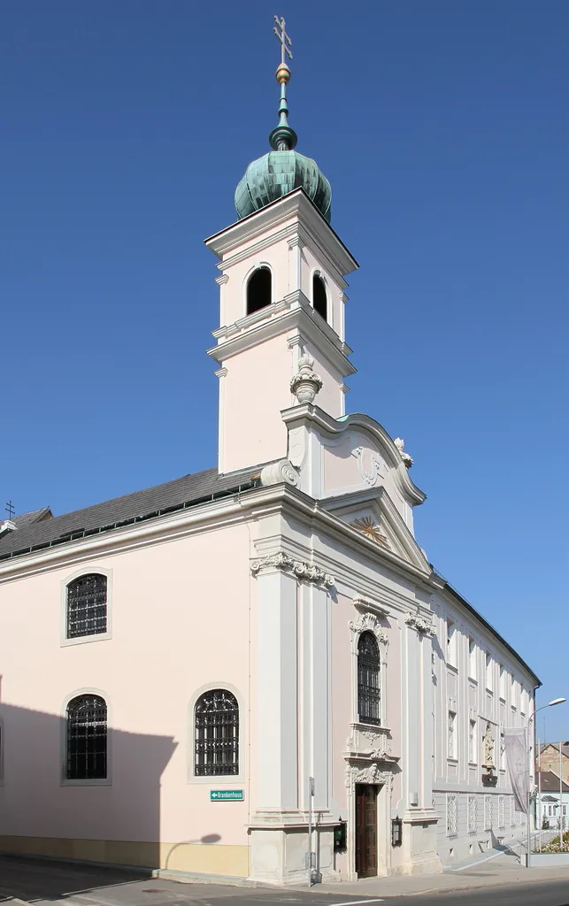 Die Spitalskirche hl. Antonius in der burgenländischen Stadt Eisenstadt.