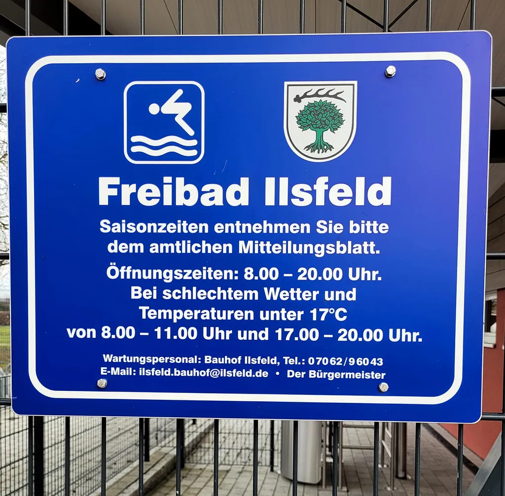 Freibad Ilsfeld bei der Talstraße, Ilsfeld