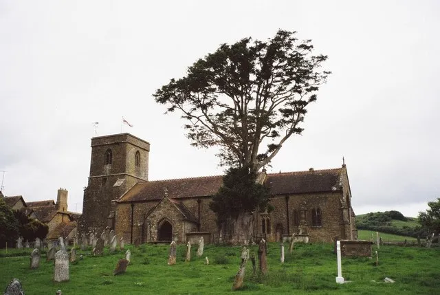St Mary's parish church, Stoke Abbott, seen from the south