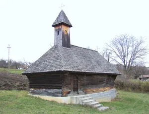 Wooden church in Păcureni