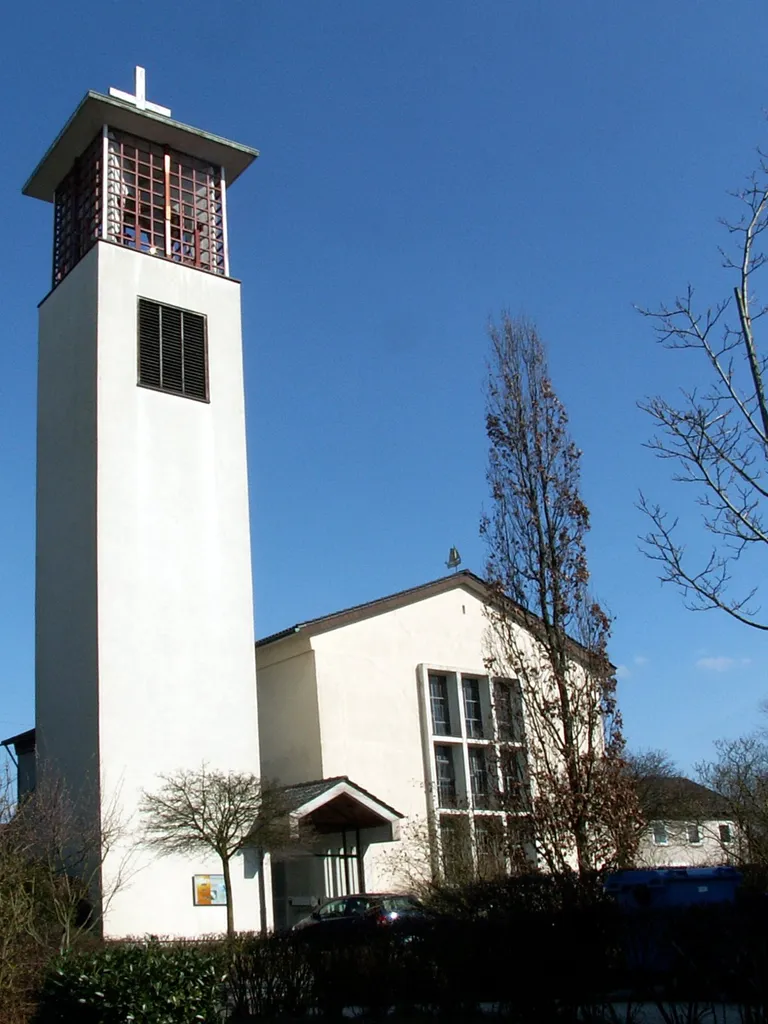 ehem. ev.-ref. Gnadenkirche in Osnabrück, Stadtteil Schinkel, Ansicht von Südwesten