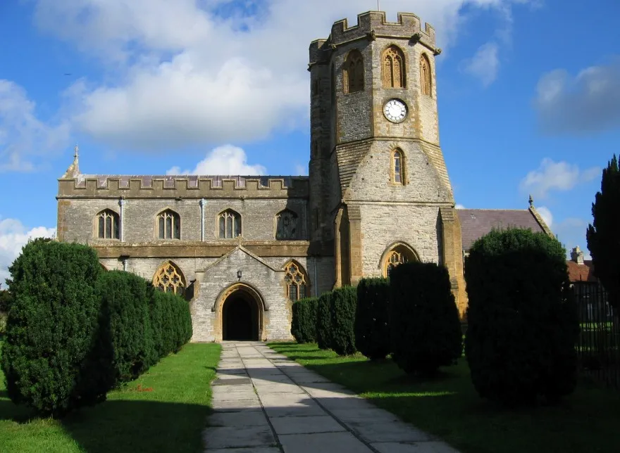 St Michael's and All Angels church, Somerton