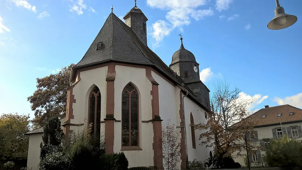 Evangelische Pfarrkirche Steinfurth, Bad Nauheim, Wetteraukreis, Hessen, Deutschland