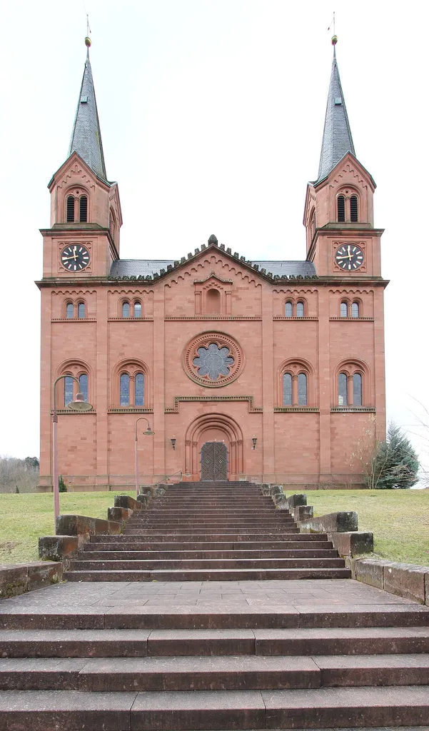 Protestant church in Wilgartswiesen.