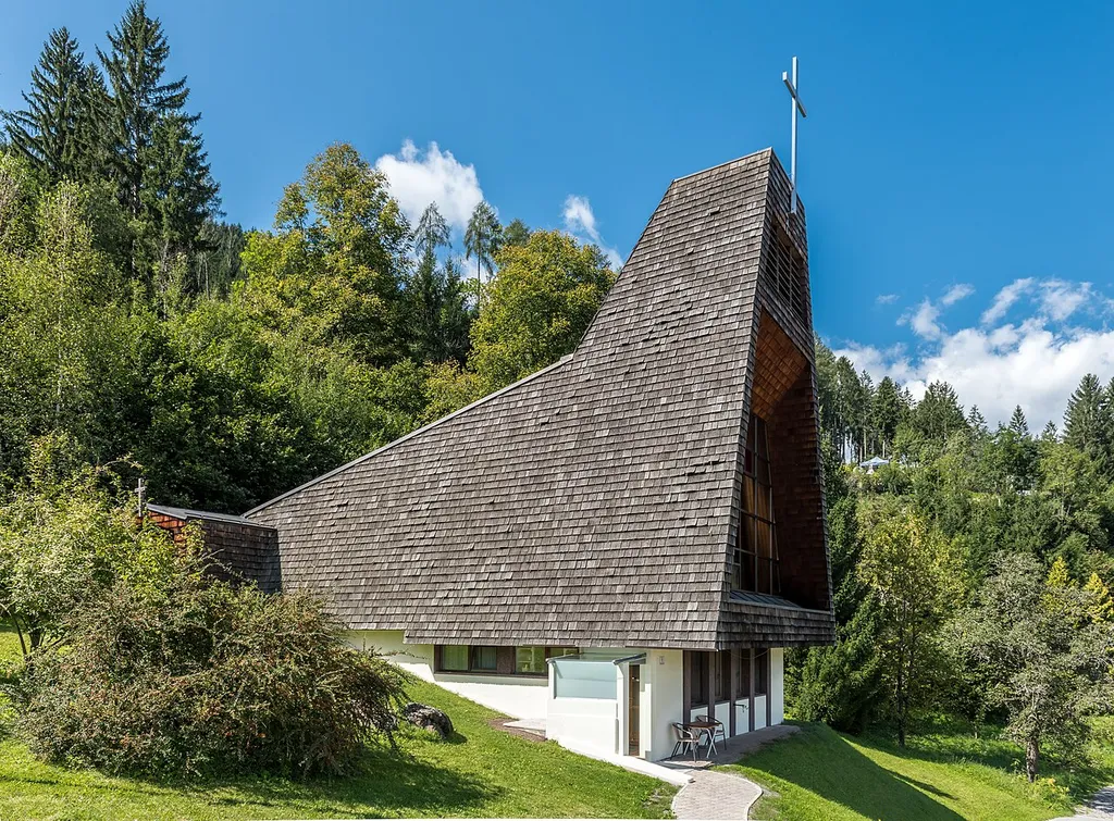 Lutheran church on Petersbergweg #6, municipality Friesach, district Sankt Veit an der Glan, Carinthia, Austria, EU