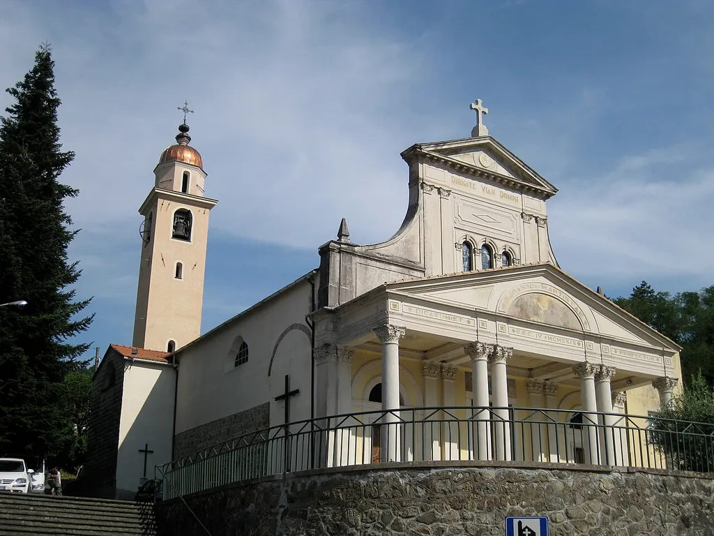 Chiesa di san Giovanni Battista presso Varese Ligure, Liguria, Italia
