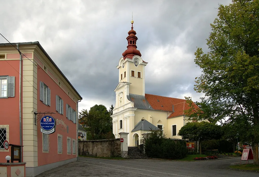 The parish church St. John Baptist in Strallegg, Styria, is a cultural heritage monument.