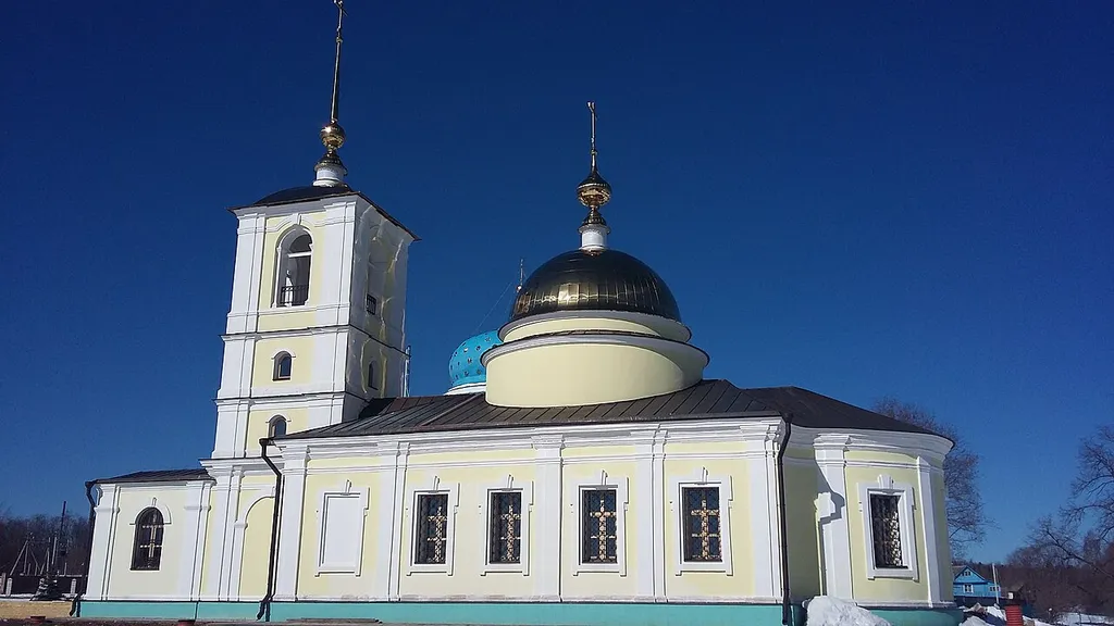 Церковь Спаса Нерукотворного Образа: д. 21, Гагино, Сергиево-Посадский район, Московская область