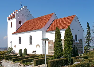 Skejby Kirke i det nordlige Århus, Denmark