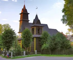 Immaculate Heart of Mary church in Soblówka