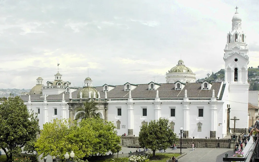 The Metropolitan Cathedral of Quito, Ecuador