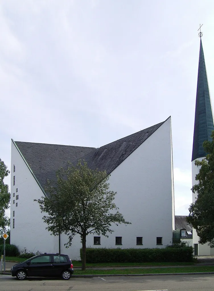 Versöhnungskirche, Ulm, quarter Wiblingen, Germany