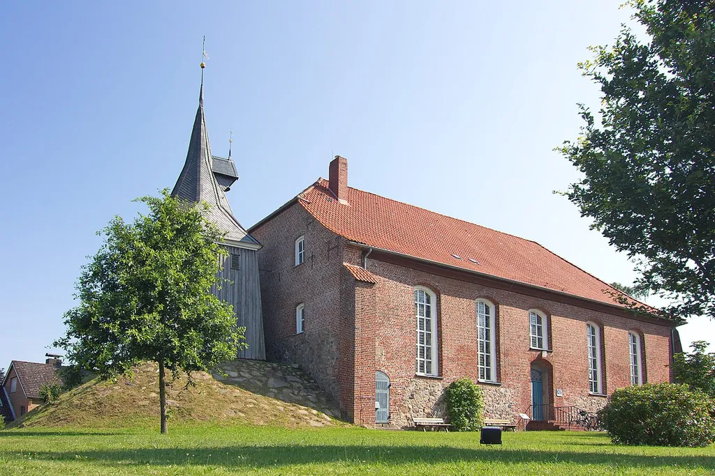 St. Nicolai-Kirche Cadenberge, Niedersachsen, Deutschland von 1752