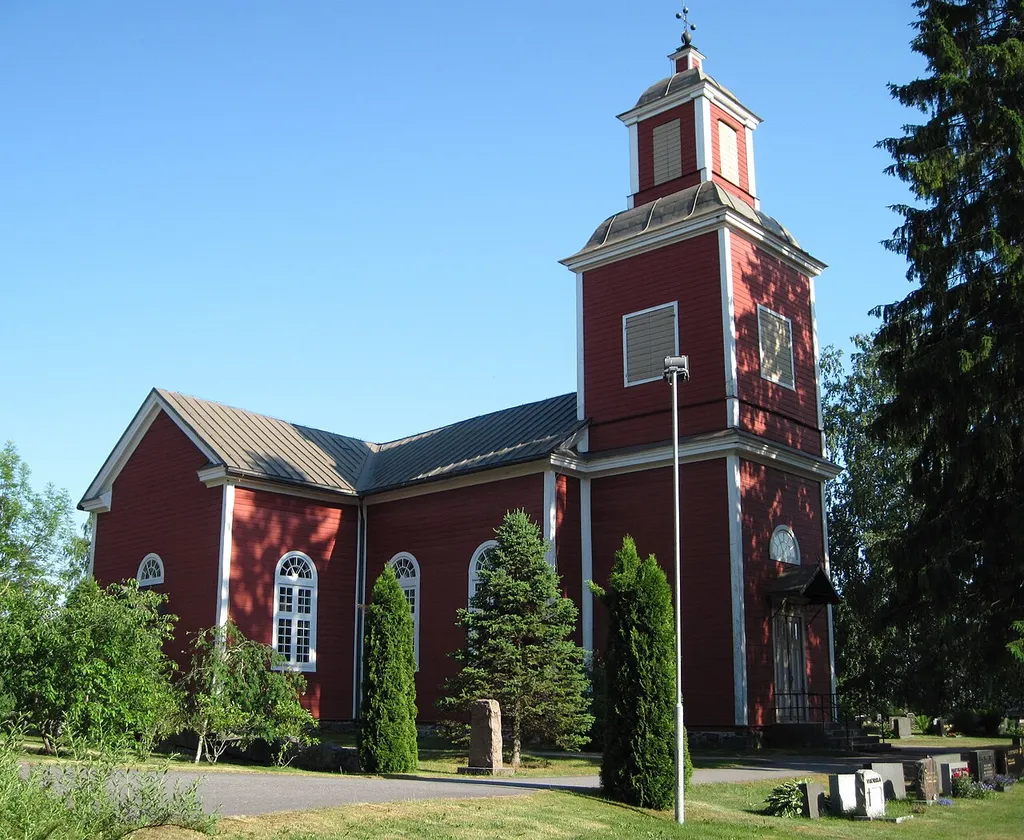 Oripaa Church in Oripää, Finland