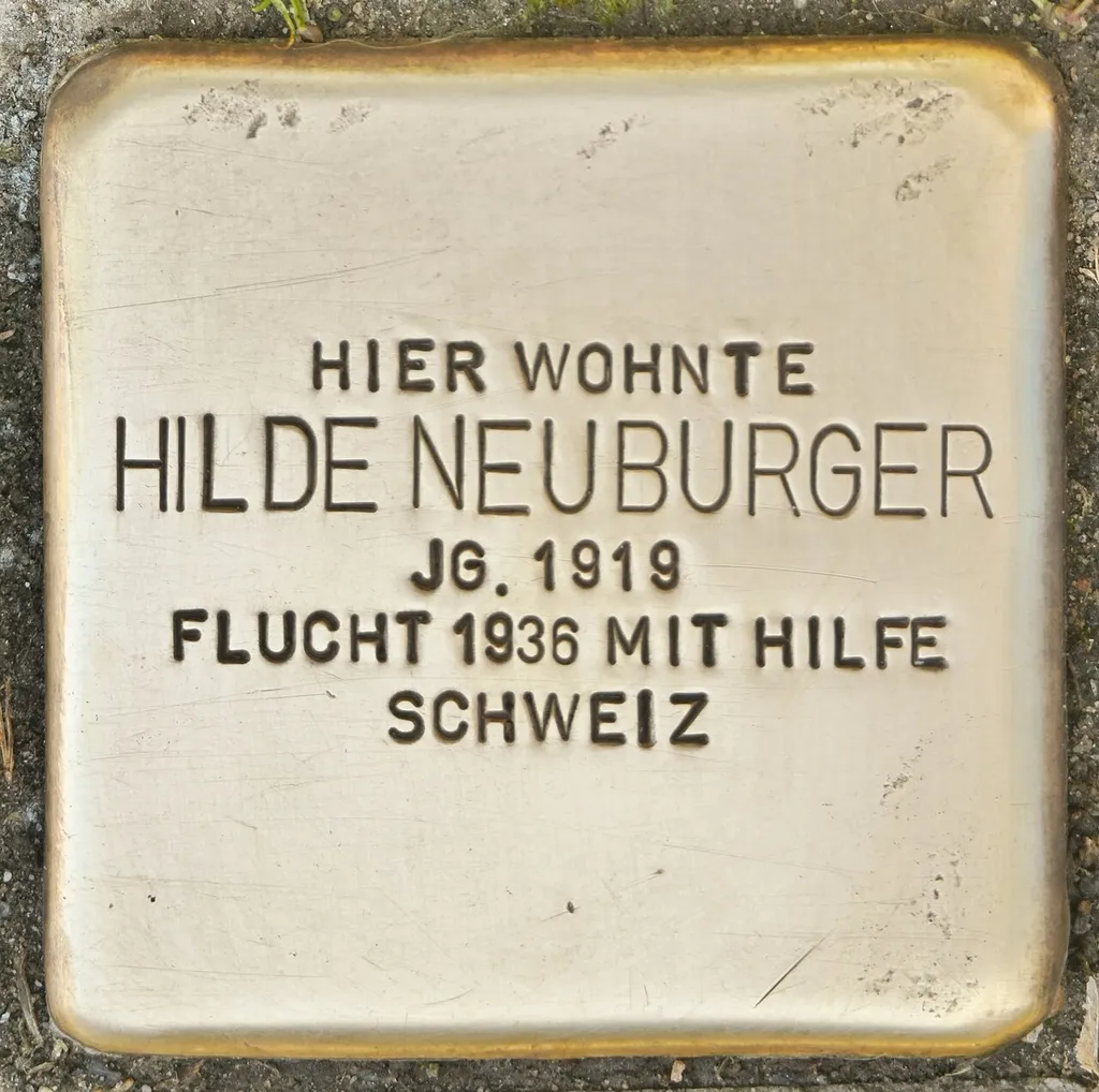 Stolperstein für Hilde Neuburger