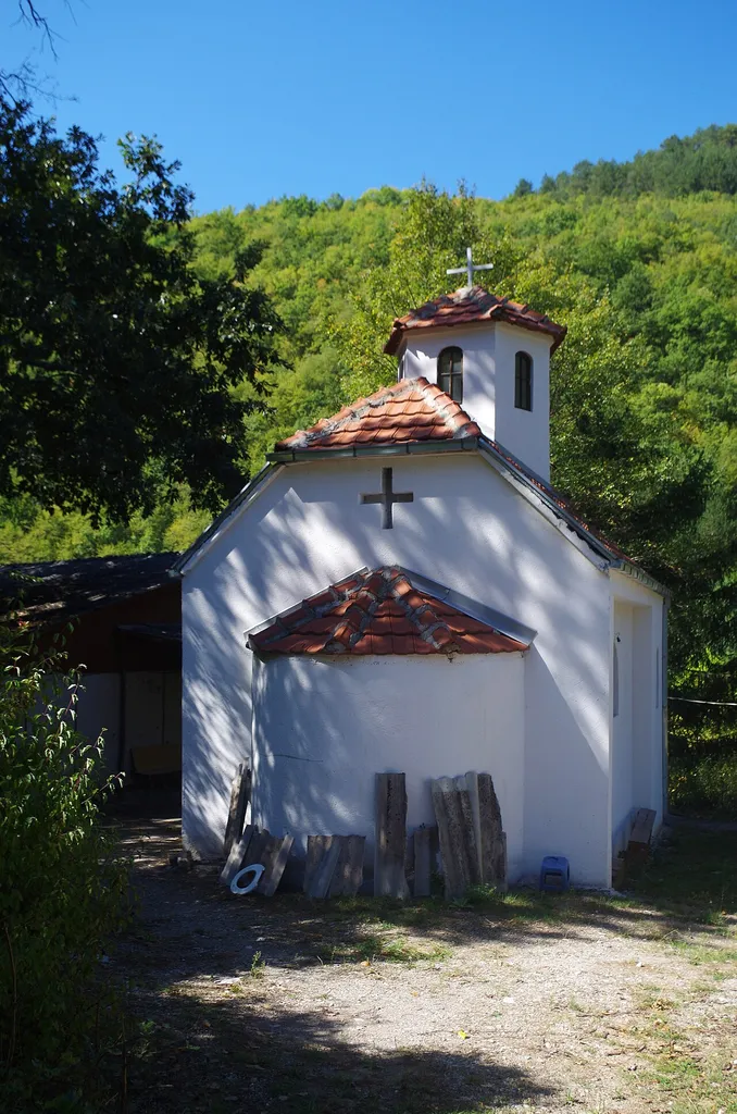 St. Peter's Church near the village of Rožden