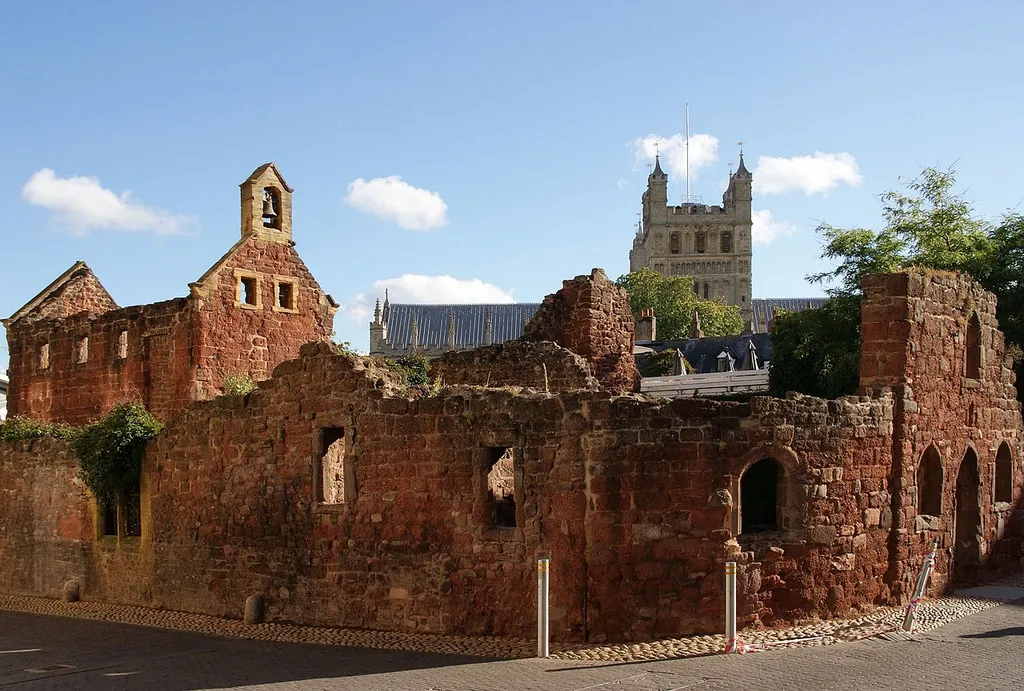 Remains of St. Catherine's Chapel and Almshouses, Exeter, Devon