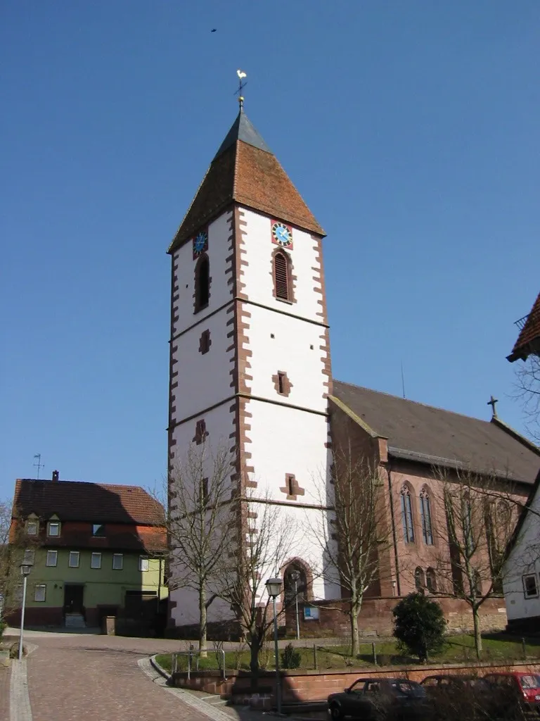 Turm und Saalkirche Ebhausen