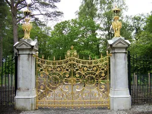 Entrance Gates, Younger Botanic Garden, Benmore House