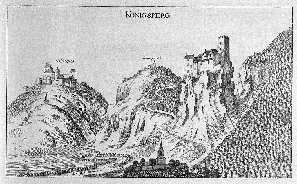 G. M. Vischers Käyserlichen Geographi, Topographia Ducatus Stiriae, Das ist: Eigentliche Delineation / und Abbildung aller Städte / Schlösser / Marcktfleck / Lustgärten / Probsteyen / Stiffter / Clöster und Kirchen / so es sich im Herzogthumb Steyrmarck befinden; Und anjetzo Umb einen billichen Preyß zu finden seynd Bey Johann Bitsch Universitäts Buchhandlern / Auff dem Juden=Platz bey der guldenen Saulen. Graz 1681 Die Nummerierung der Dateien folgt der alphabetischen Reihung der Ortsnamen