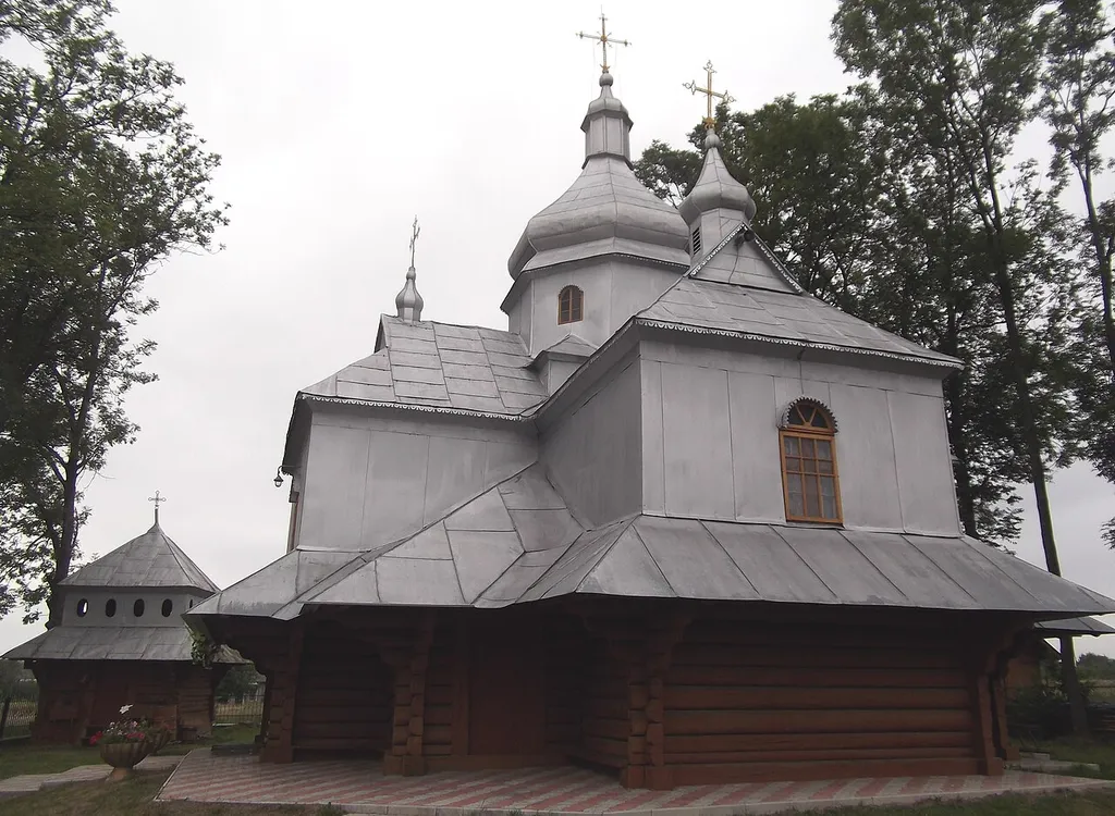Hody-Dobrovidka. The wooden church of St. George 1926
