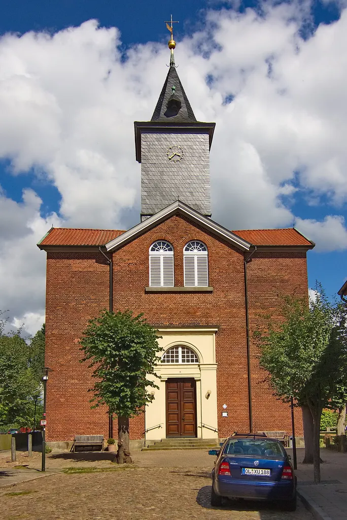 Marienkirche von 1839 in Rethem, Niedersachsen, Deutschland