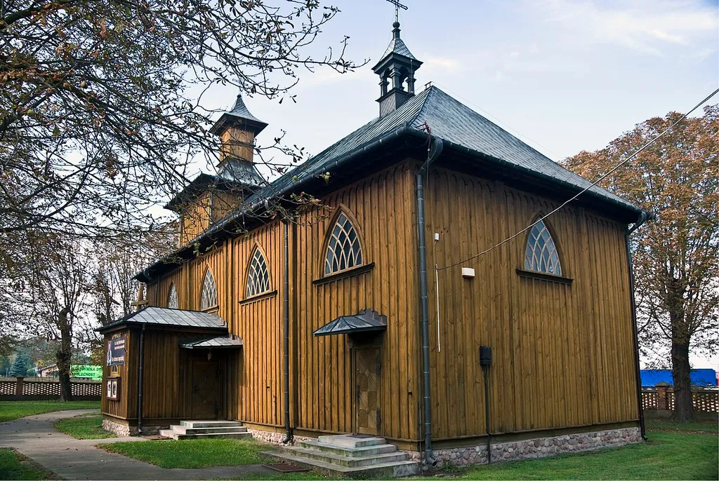 Chociszewo - kościół parafialny pw. św. Leonarda, 1835, 1895